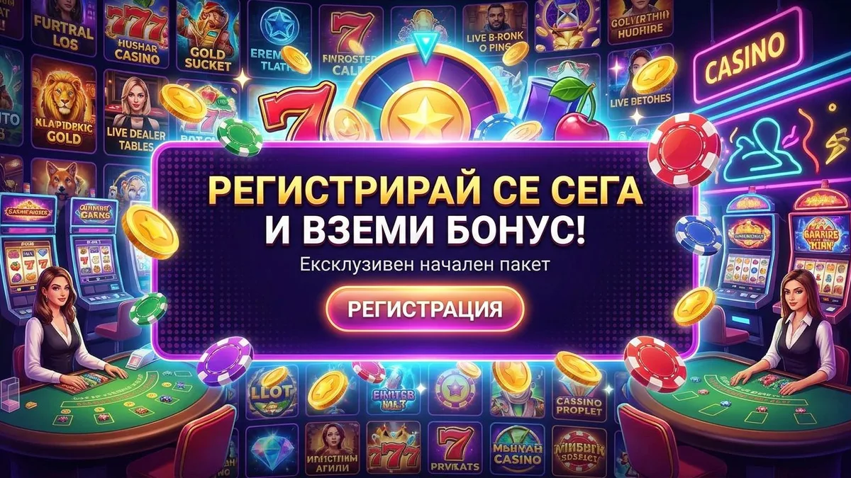 Регистрация с бонус